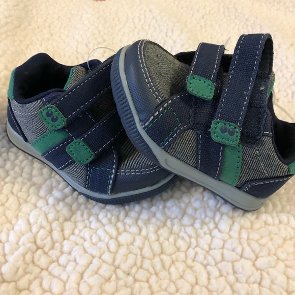 Surprise by stride rite blue green infant shoes - Picture 5 of 6